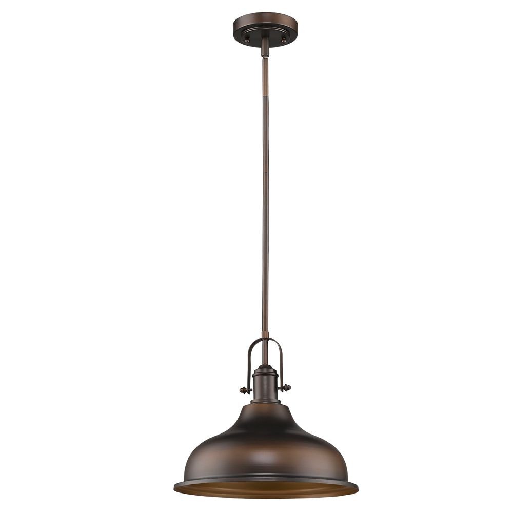 Acclaim Lighting-IN21148ORB-Virginia - One Light Mini Pendant - 14.5 Inches Wide by 13 Inches High Oil Rubbed Bronze  Oil Rubbed Bronze Finish With Clear Glass