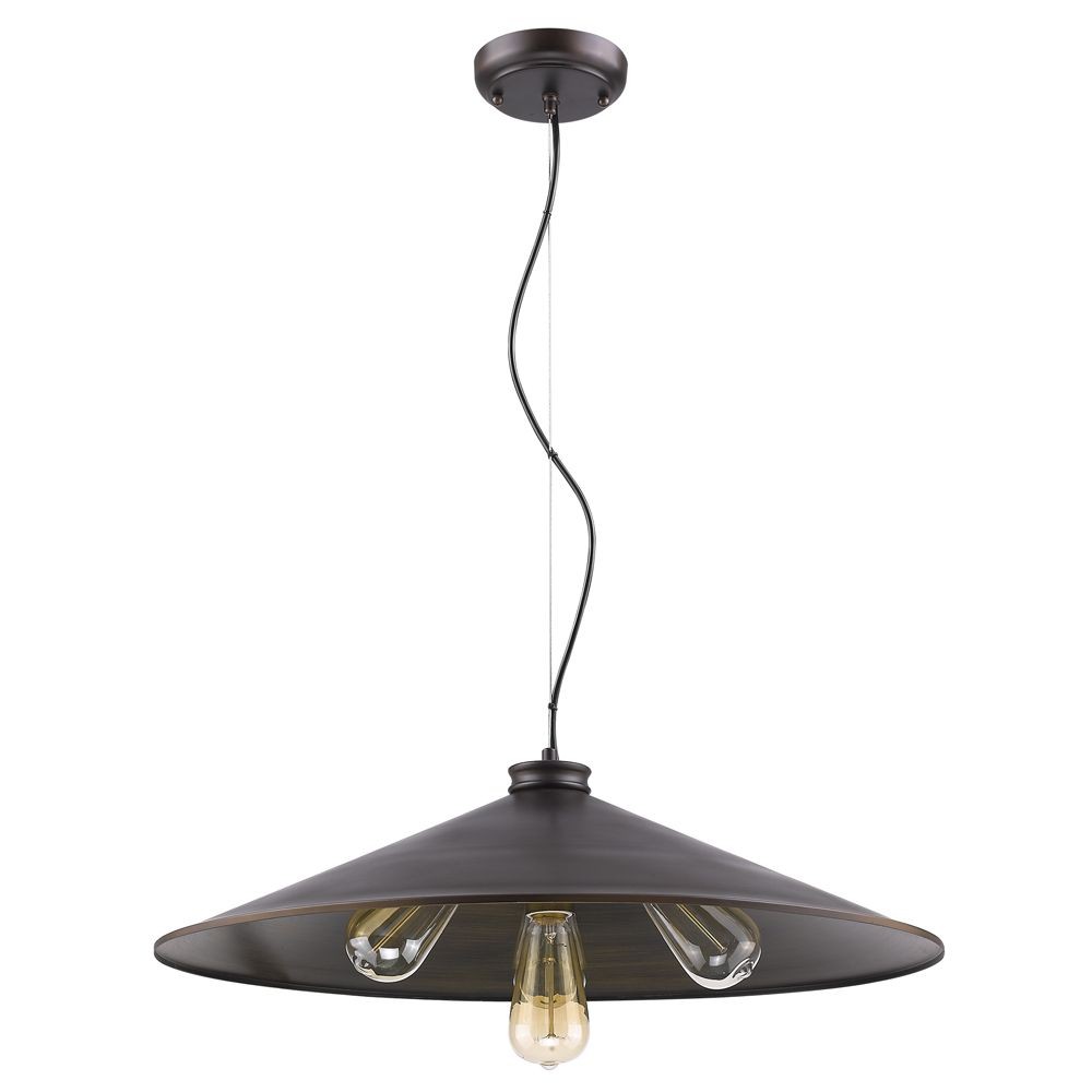 Acclaim Lighting-IN31146ORB-Alcove - Four Light Pendant - 24 Inches Wide by 7 Inches High   Oil Rubbed Bronze Finish