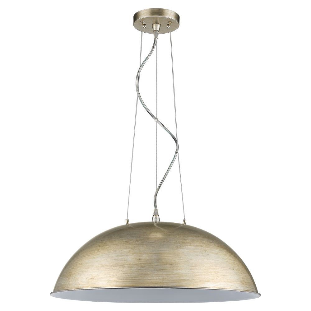 Acclaim Lighting-IN31450WG-Layla - One Light Pendant - 22 Inches Wide by 9.5 Inches High Washed Gold  White Finish