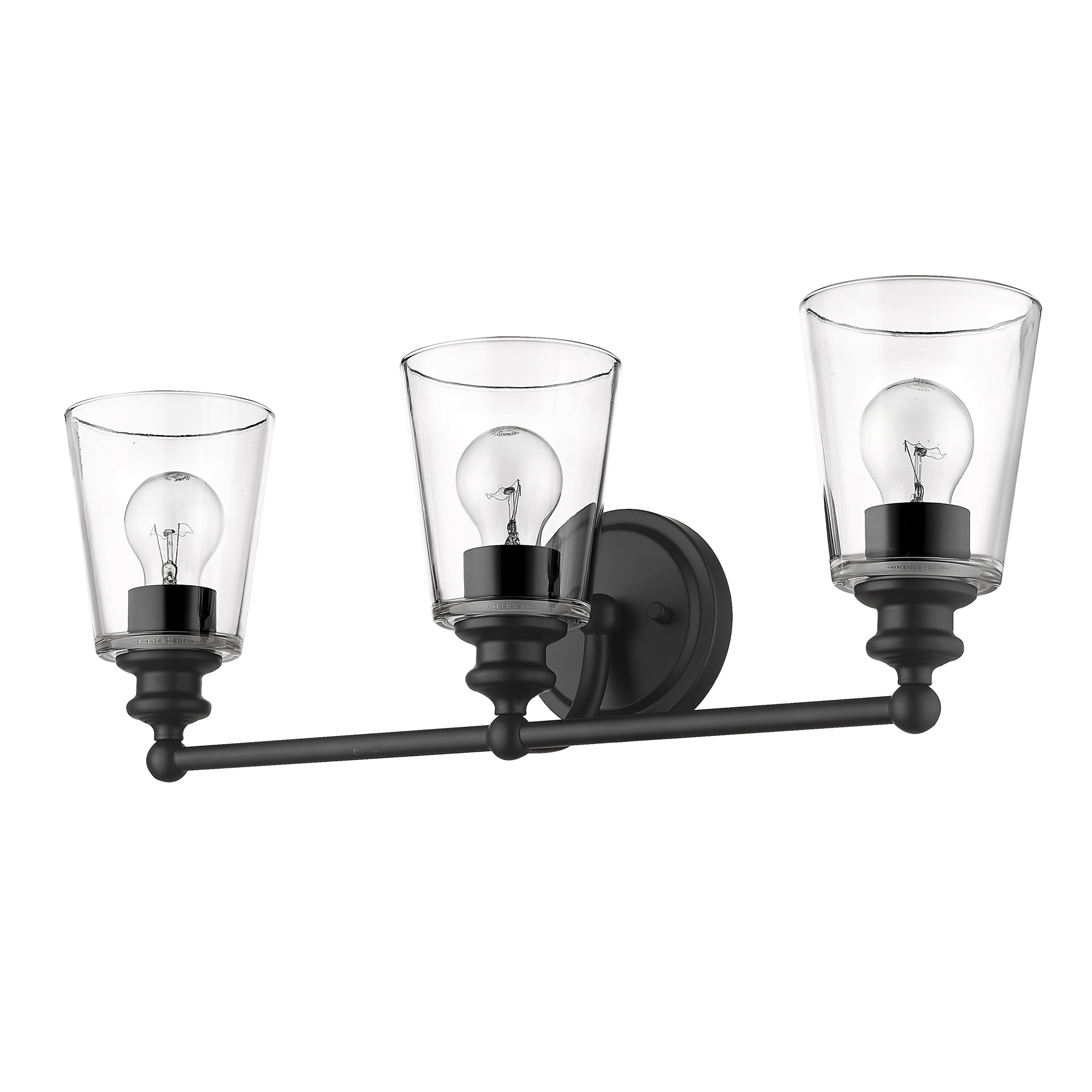 Acclaim Lighting-IN41402BK-Ceil 3-Light Vanity - 15.75 Inches Wide by 8.25 Inches High   Matte Black Finish