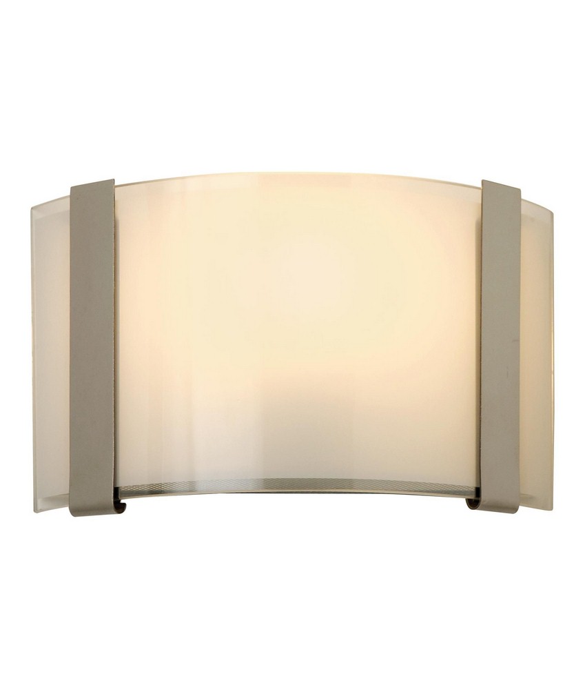 Acclaim Lighting-TW7583-Apollo - One Light ADA Wall Sconce - 7.5 Inches Wide by 12 Inches High   Polished Chrome Finish with Pearl Glass