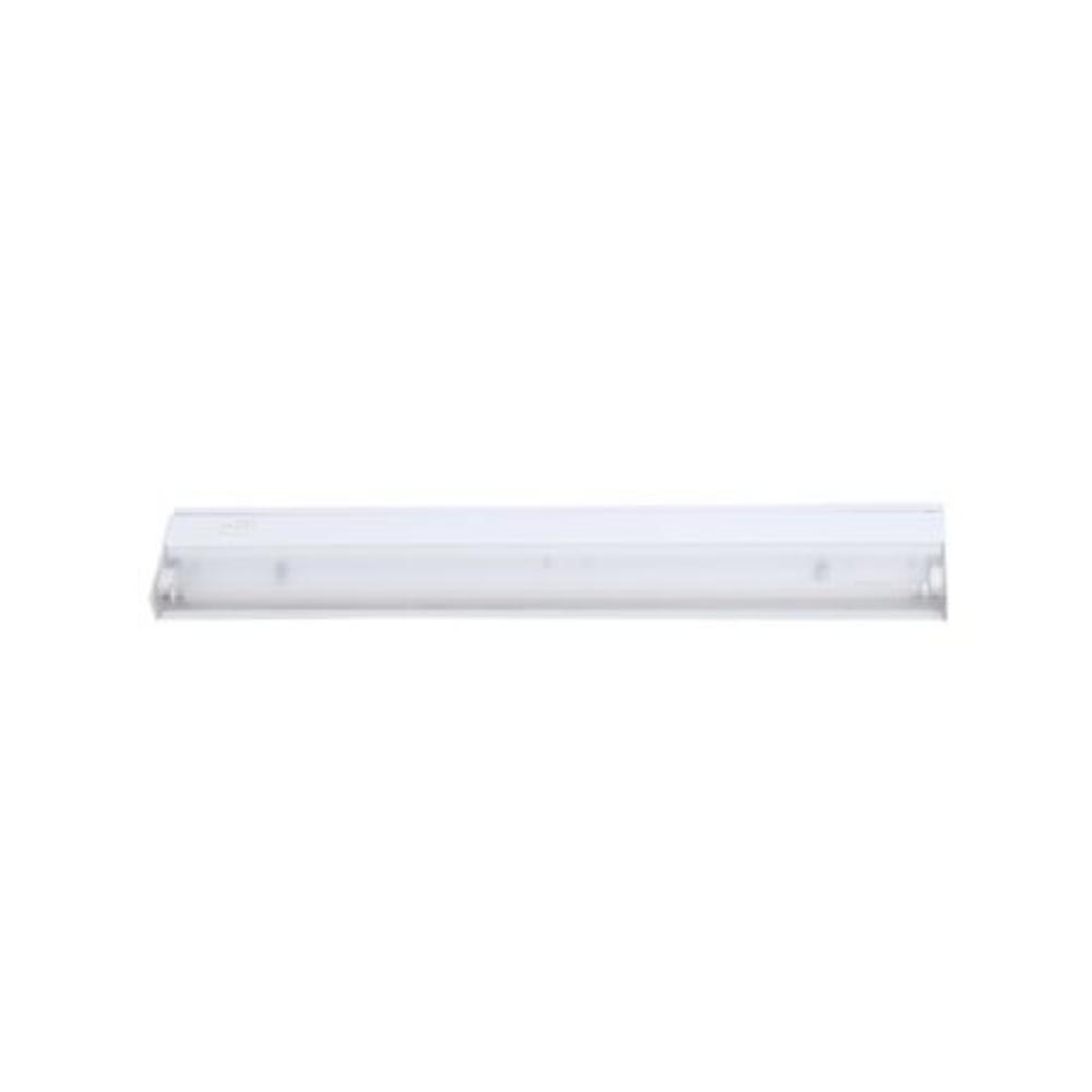 Acclaim Lighting-UC21WH-One Light Undercabinet - 3.5 Inches Wide by 1 Inch High   White Finish with Clear Acrylic Glass