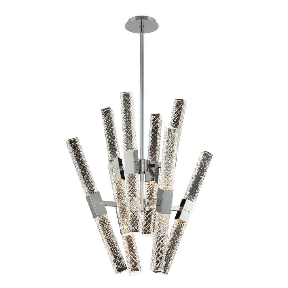 Allegri Lighting-034970-010-FR001-Apollo - 26 Inch 64W LED Convergent Chandelier   Apollo - 26 Inch 64W LED Convergent Chandelier