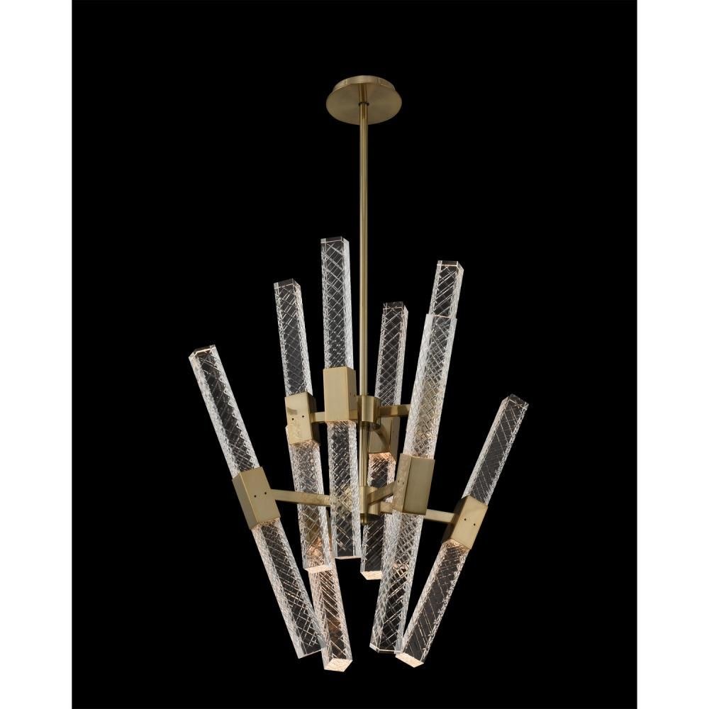 Allegri Lighting-034970-038-FR001-Apollo - 26 Inch 64W LED Convergent Chandelier   Apollo - 26 Inch 64W LED Convergent Chandelier