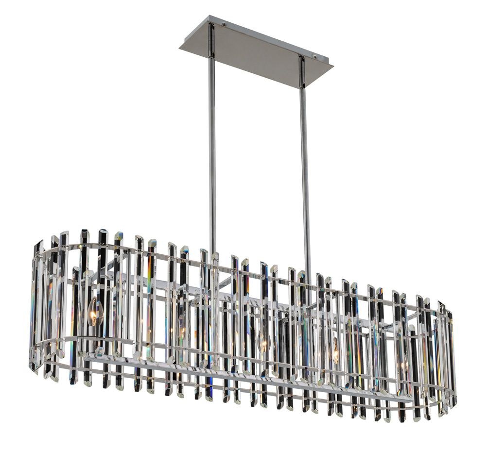 Allegri Lighting-036861-010-FR001-Viano - 5 Light Island   Viano - 5 Light Island