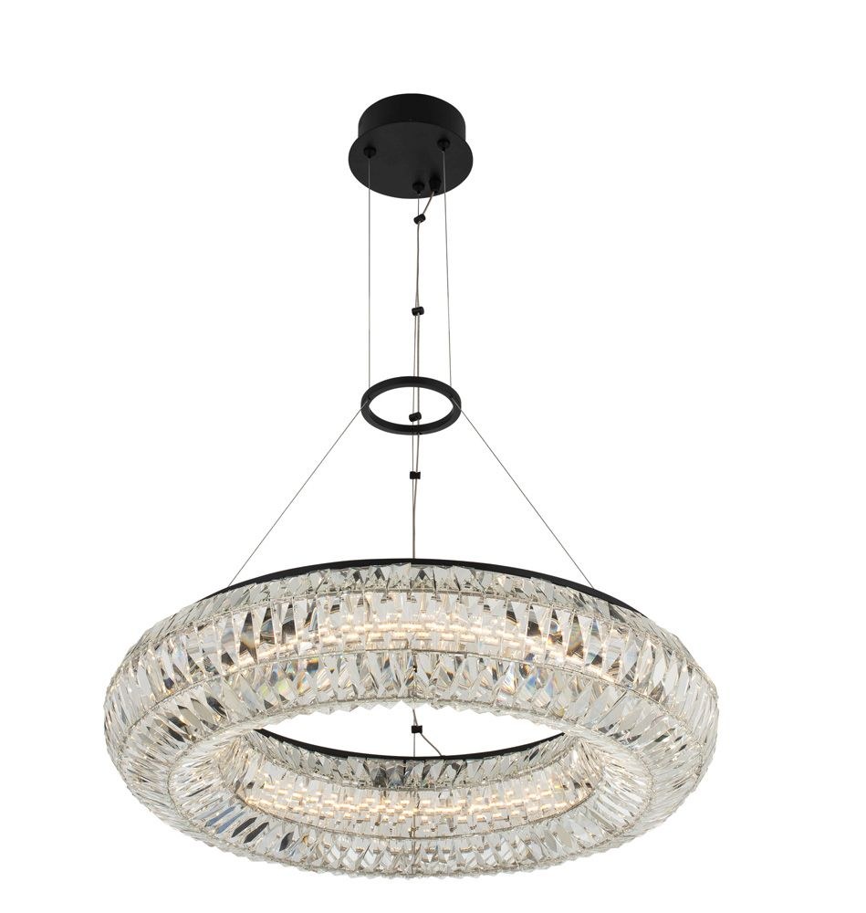 Allegri Lighting-037155-052-FR001-Tamburo - 26 Inch 71W LED Pendant   Tamburo - 26 Inch 71W LED Pendant