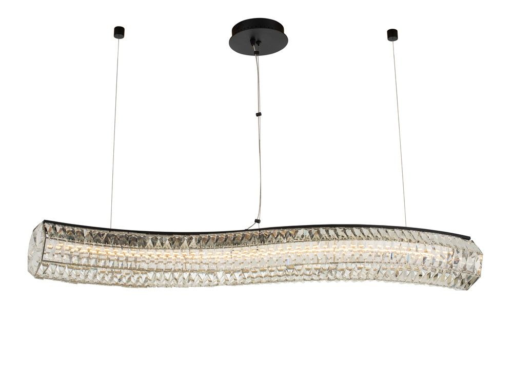 Allegri Lighting-037161-052-FR001-Tamburo - 46 Inch 44W LED Island   Tamburo - 46 Inch 44W LED Island