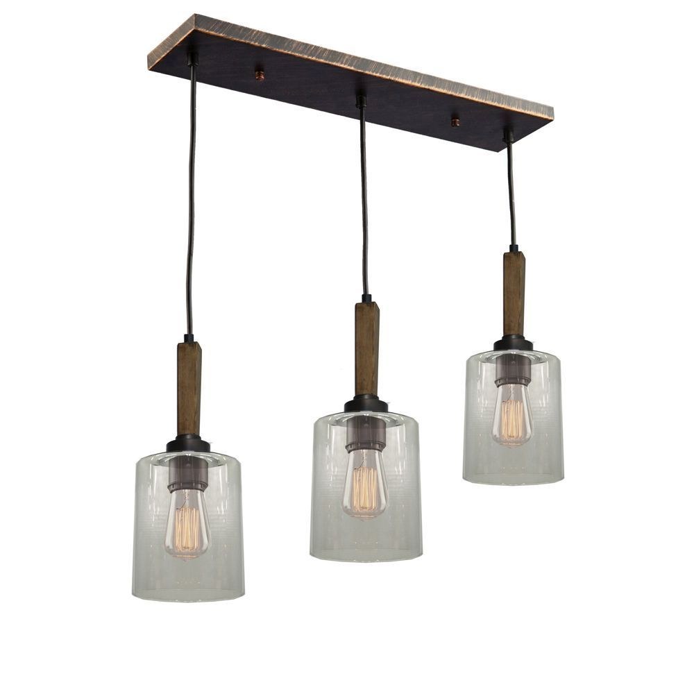 1794590 Artcraft Lighting-AC10143BU-Legno Rustico-3 Light  sku 1794590