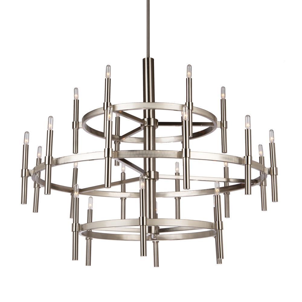 Artcraft Lighting-AC10664PN-Encore - 24 Light Chandelier Polished Nickel  Polished Nickel Finish