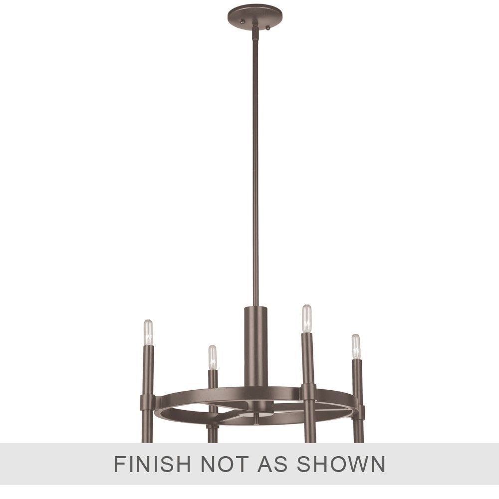 Artcraft Lighting-AC10665PN-Encore-4 Light Chandelier in Transitional Style-20 Inches Wide by 13 Inches High Polished Nickel  Polished Nickel Finish