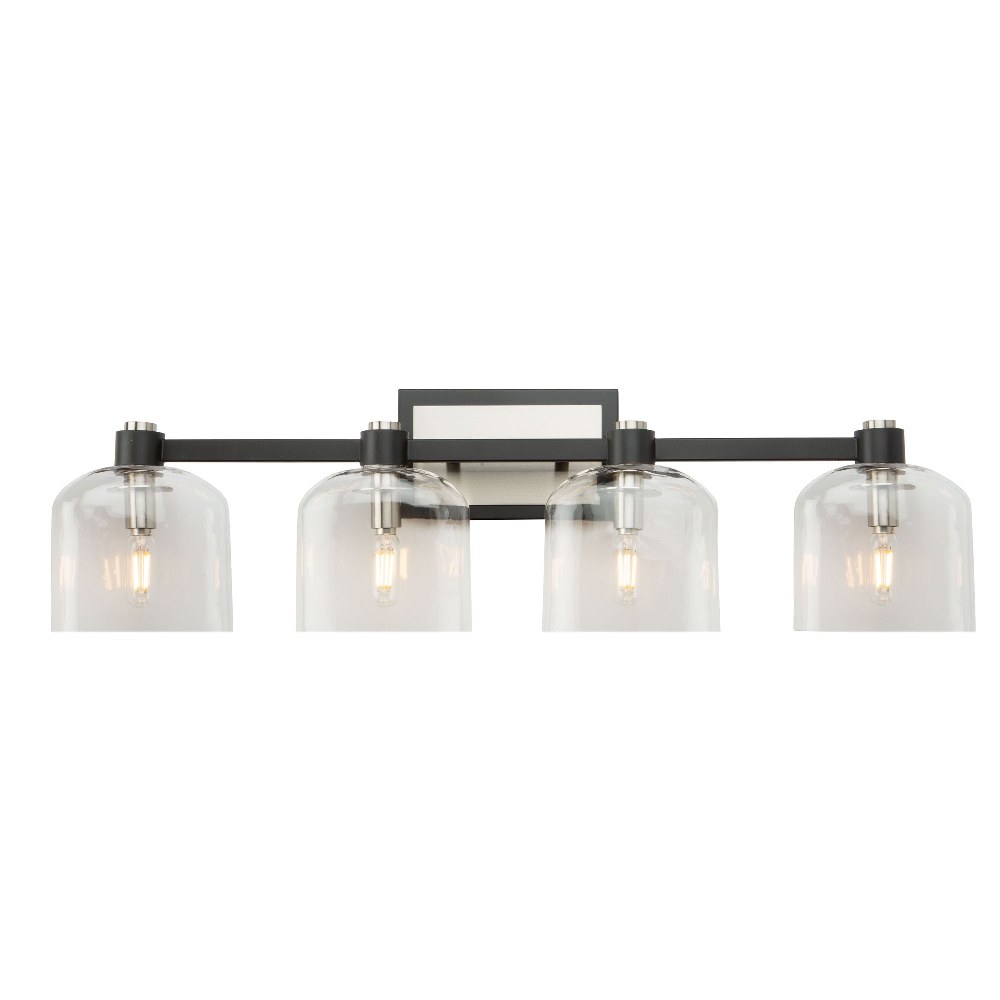 Artcraft Lighting-AC11694NB-Lyndon - 4 Light Bath Vanity   Lyndon - 4 Light Bath Vanity