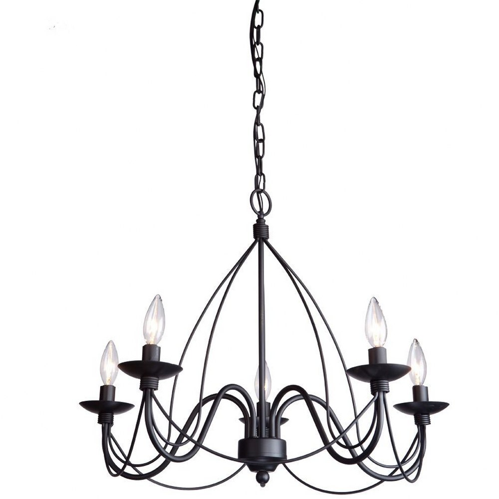 1038832 Artcraft Lighting-AC1485EB-Wrought Iron - 5 Light  sku 1038832