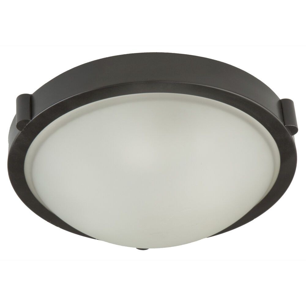 Artcraft Lighting-AC2317OB-Boise - 3 Light Flush Mount Oil Rubbed Bronze  Oil Rubbed Bronze Finish with Opal White Glass