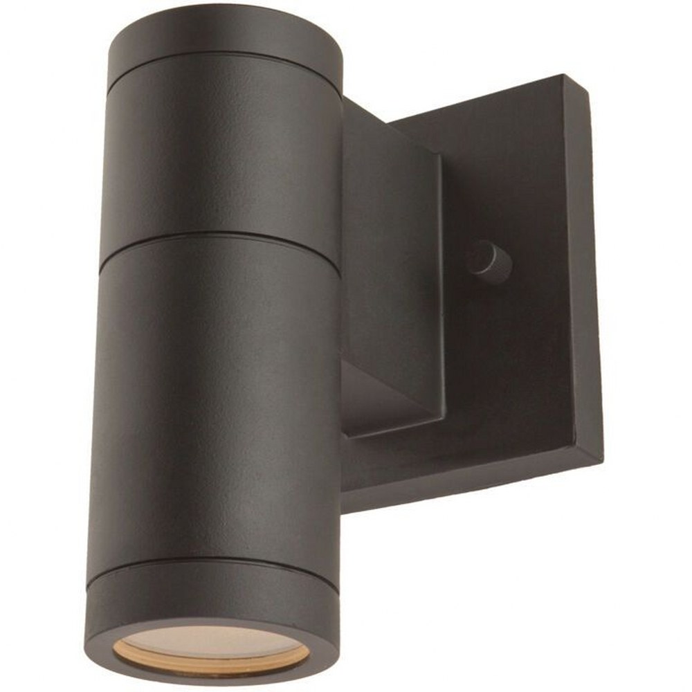 Artcraft Lighting-AC8001BK-Nuevo-1 Light Outdoor Wall Mount-4.5 Inches Wide by 7.25 Inches High   Matte Black Finish
