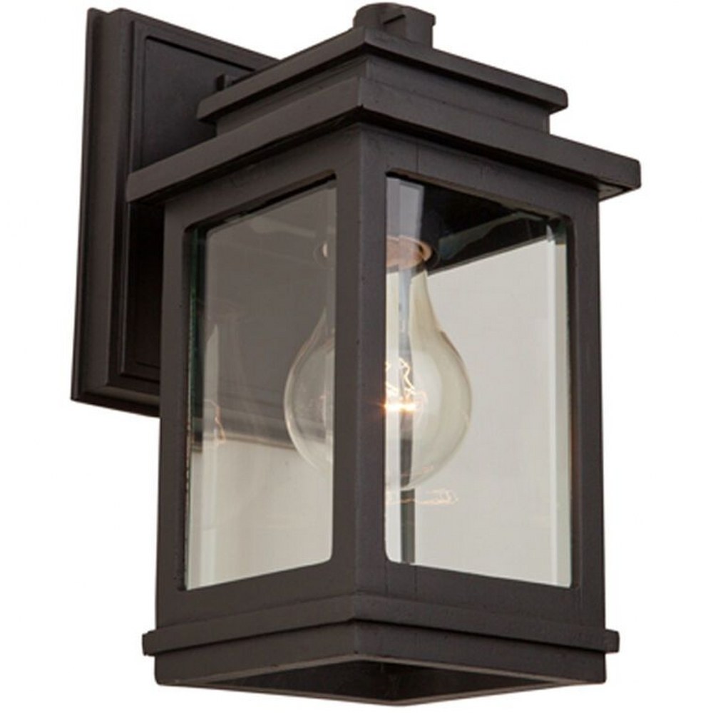 Artcraft Lighting-AC8190ORB-Freemont-1 Light Outdoor Wall Mount in Transitional Outdoor Style-5 Inches Wide by 10 Inches High   Oil Rubbed Bronze Finish with Clear Glass