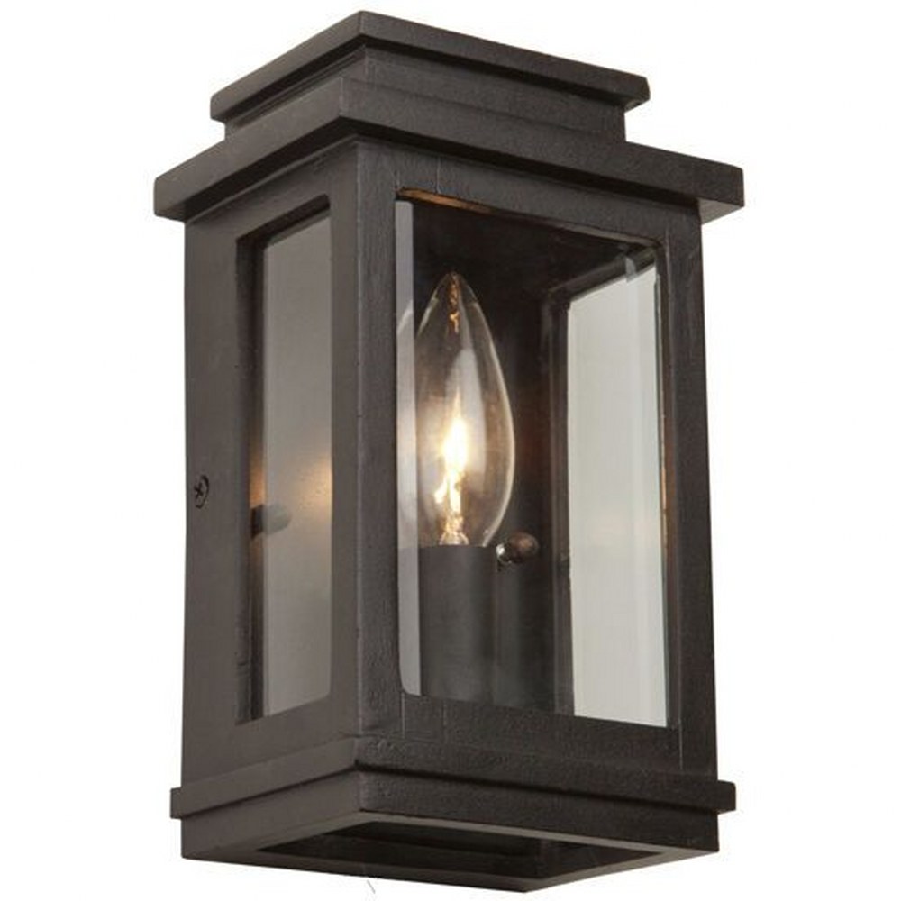 Artcraft Lighting-AC8191ORB-Freemont-1 Light Outdoor Wall Mount in Transitional Outdoor Style-3.5 Inches Wide by 8 Inches High   Oil Rubbed Bronze Finish with Clear Glass