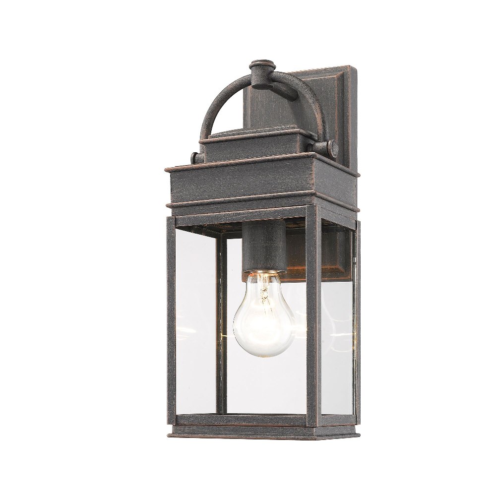 Artcraft Lighting-AC8220OB-Fulton - 1 Light Outdoor Wall Mount Oil Rubbed Bronze  Oil Rubbed Bronze Finish with Clear Glass