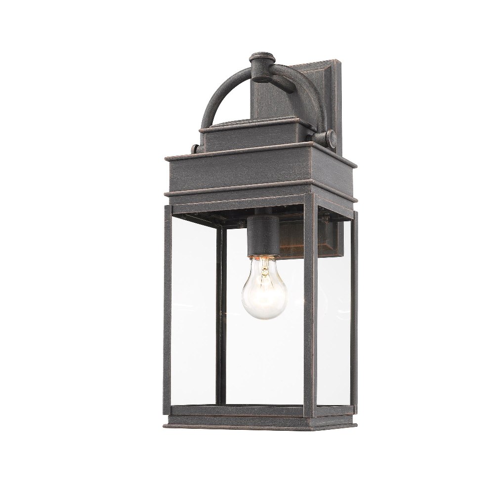 Artcraft Lighting-AC8230OB-Fulton-1 Light Outdoor Wall Mount in Traditional Style-7 Inches Wide by 19.5 Inches High Oil Rubbed Bronze  Oil Rubbed Bronze Finish with Clear Glass