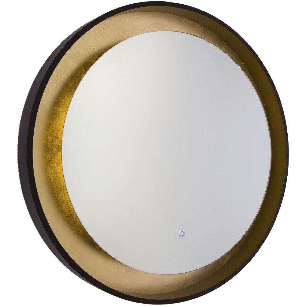 Artcraft Lighting-AM304-Reflections - 31.5 Inch 24W 1 LED Round Mirror   Crystal Finish