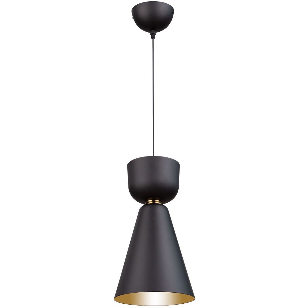 Artcraft Lighting-SC13290BK-Tempo - 1 Light Pendant   Tempo - 1 Light Pendant