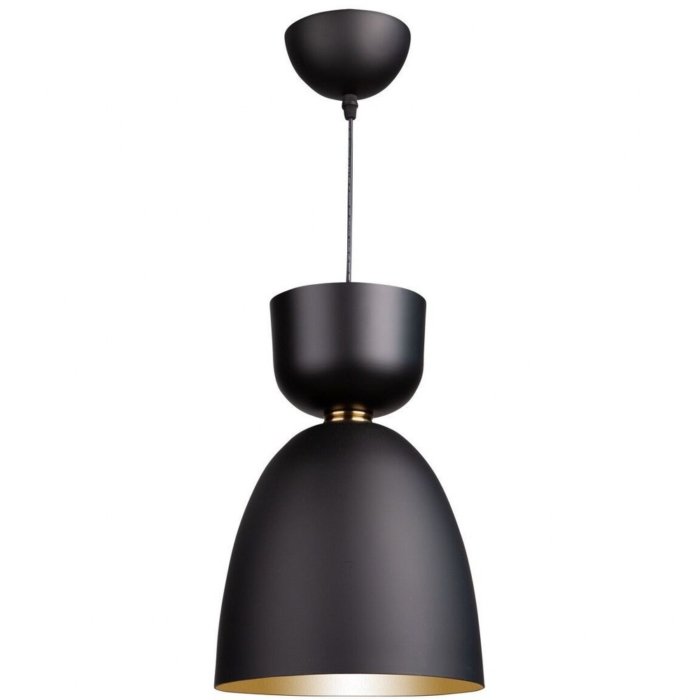 Artcraft Lighting-SC13291BK-Tempo - 1 Light Pendant   Tempo - 1 Light Pendant