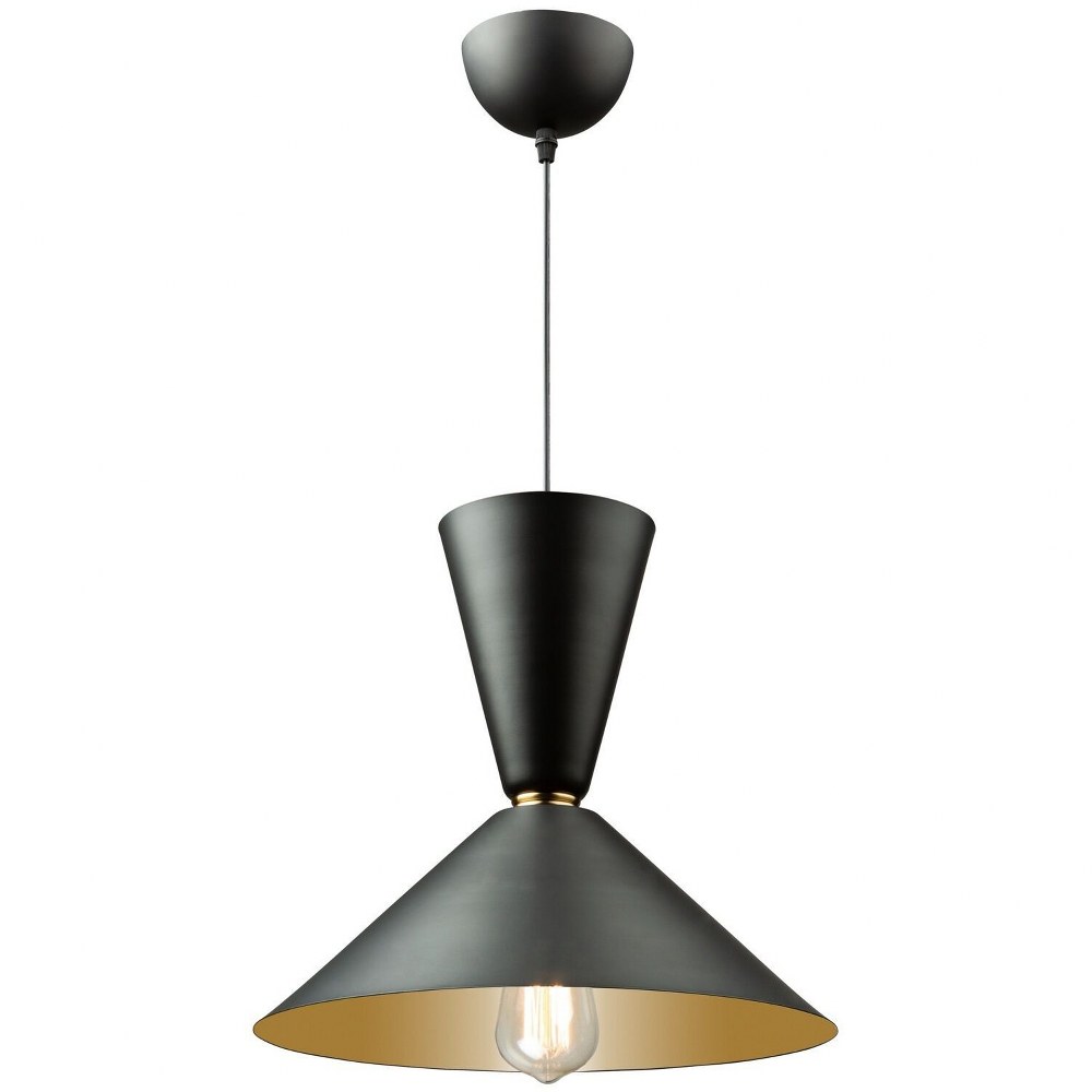 Artcraft Lighting-SC13292BK-Tempo - 1 Light Large Pendant   Tempo - 1 Light Large Pendant