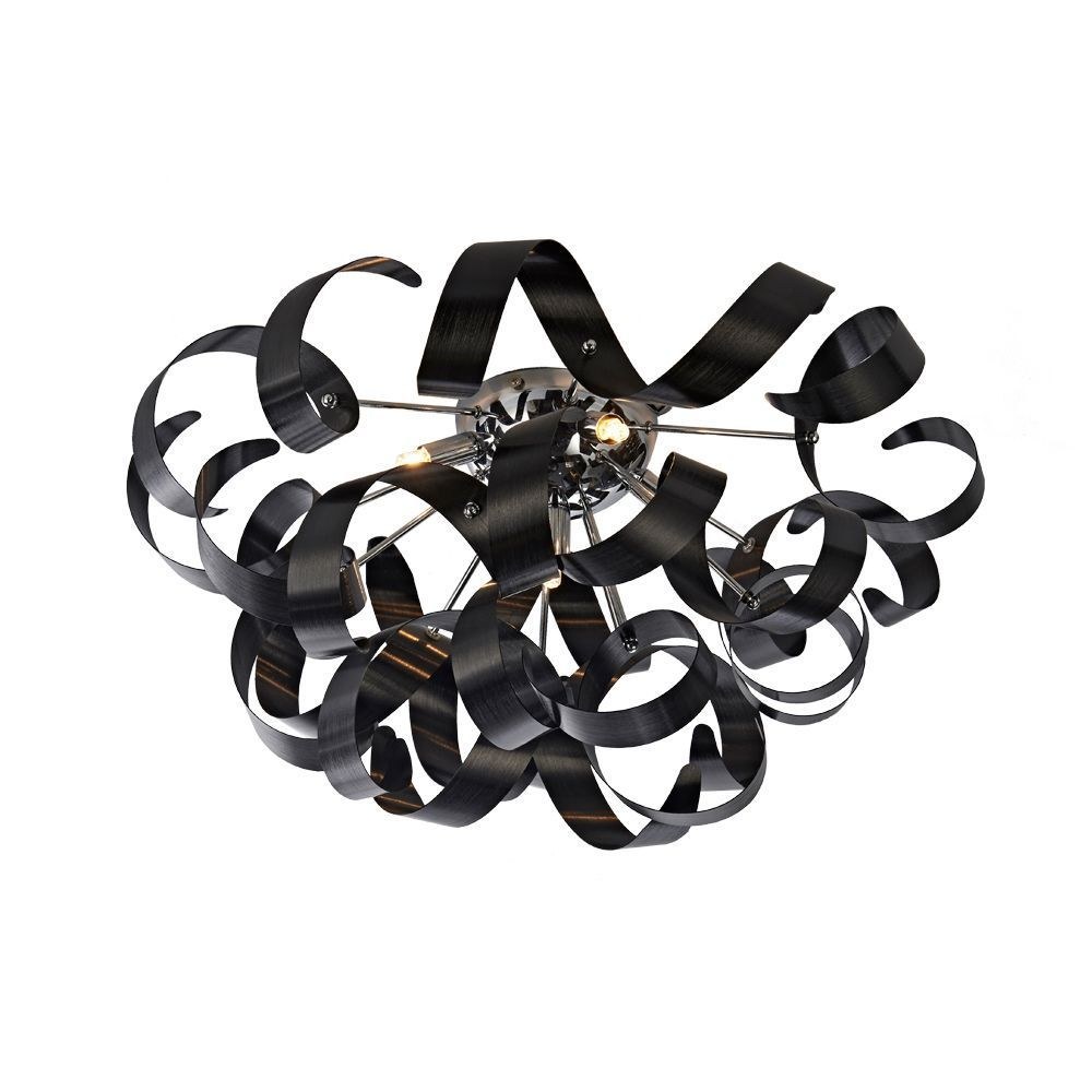 2009972 Artcraft Lighting-AC605BK-Bel Air - 5 Light Flush  sku 2009972