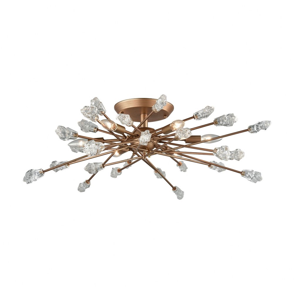 flush mount starburst light