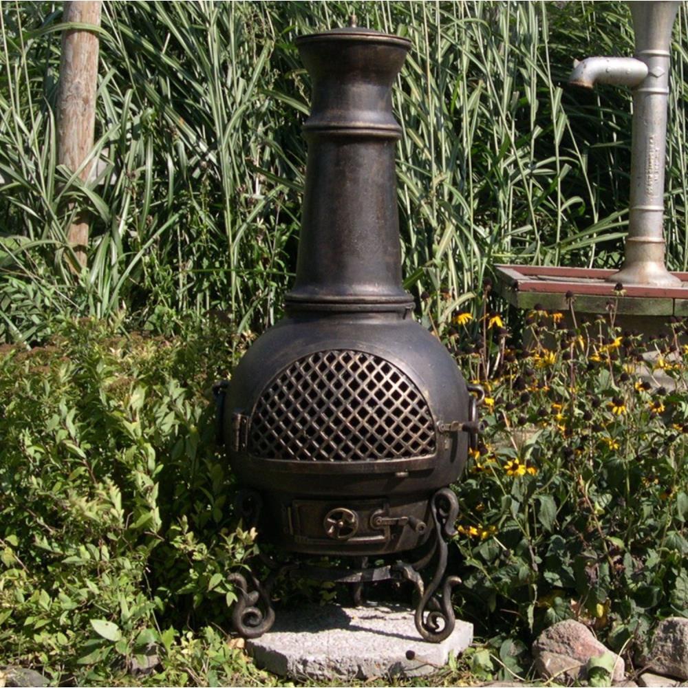 Blue Rooster - AL016GK - Gatsby - 44 Inch Gas Chiminea