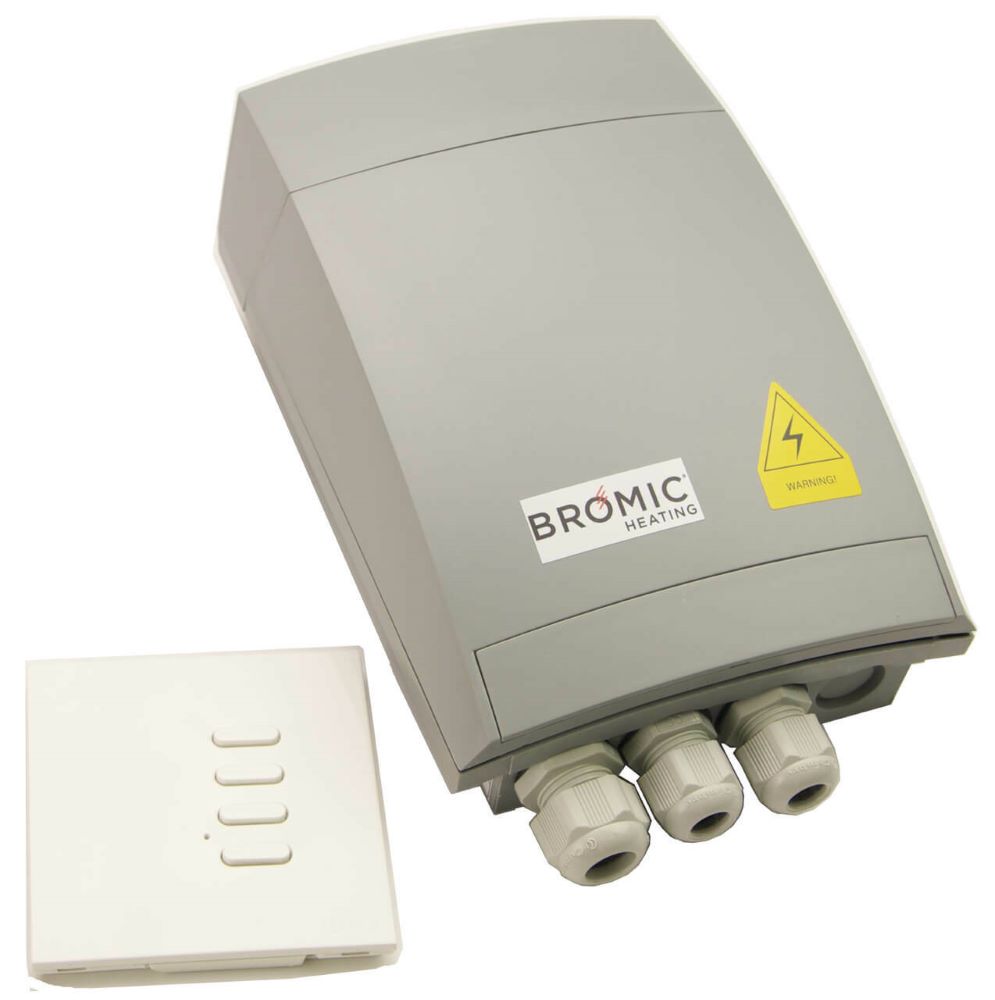 Bromic Heating-BH3130010-1-Controls - On/Off Switch for Smart-Heat Electric and Gas Heaters with Wireless Remote   Tungsten On-Off Control with Remote for Bromic Heaters