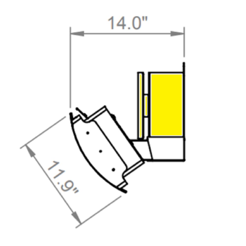 Bromic Heating-BH8080001-1-Replacement Part - Platinum/Tungsten Gas - 300 and 500 Series Wall Bracket Assembly Controls   Wall Bracket Assembly Controls