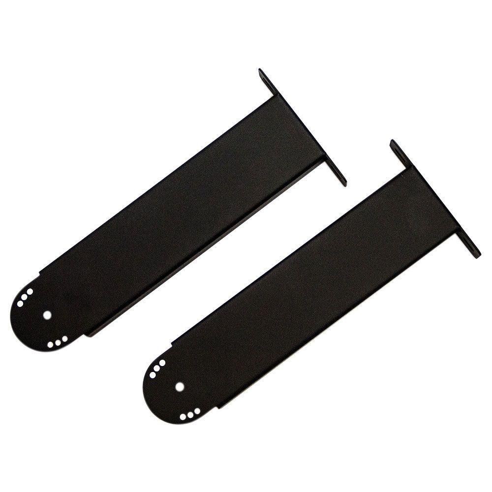 Bromic Heating-BH8180009-Replacement Part - Long Mounting Bracket Set for Tungsten Electric Heater   Black Finish