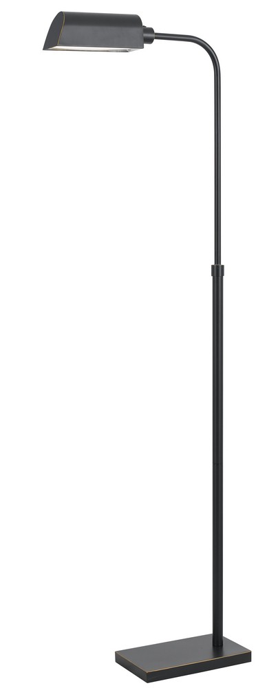 Cal Lighting-BO-2618FL-Pharmacy- 7W 1 LED Floor Lamp-18.38 Inches Wide by 45 Inches High Dark Bronze Finish