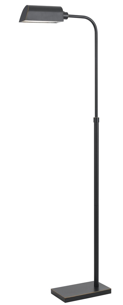 Cal Lighting-BO-2618FL-Pharmacy- 7W 1 LED Floor Lamp-18.38 Inches Wide by 45 Inches High   Dark Bronze Finish