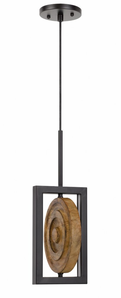 Cal Lighting-FX-3753-16-Fano- 16W LED Pendant in Lifestyle/Lodge Style-32 Inches Wide by 80 Inches High   Pine Finish