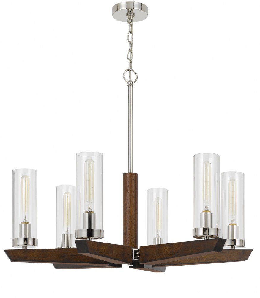 4421543 Cal Lighting-FX-3756-6-Ercolano-6 Light Chandelier sku 4421543