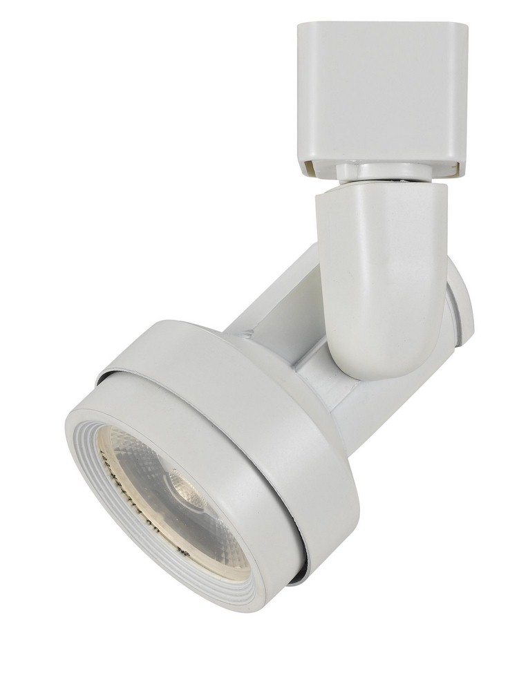 Cal Lighting-HT-352-WH-10W 1 LED Track Light-3.2 Inches Wide by 4.2 Inches High White White Finish