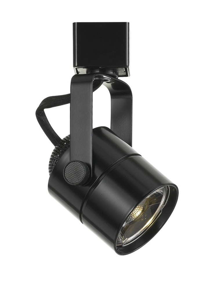 Cal Lighting-HT-611M-BK-10W 1 LED Track Light-2.2 Inches Wide by 5.6 Inches High Black White Finish