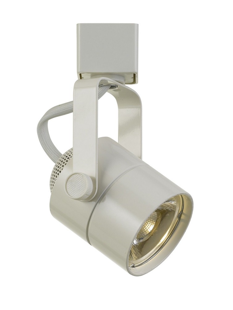 Cal Lighting-HT-611M-WH-10W 1 LED Track Light-2.2 Inches Wide by 5.6 Inches High White White Finish