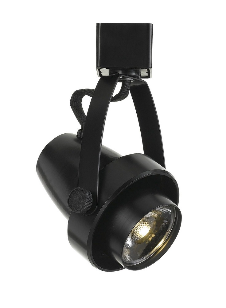 Cal Lighting-HT-619-BK-10W 1 LED Track Light-3 Inches Wide by 6 Inches High Black White Finish