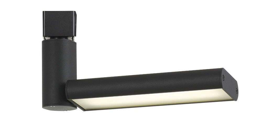 Cal Lighting-HT-634-BK-17W 1 LED Track Light-8.5 Inches Wide by 4.75 Inches High Black White Finish