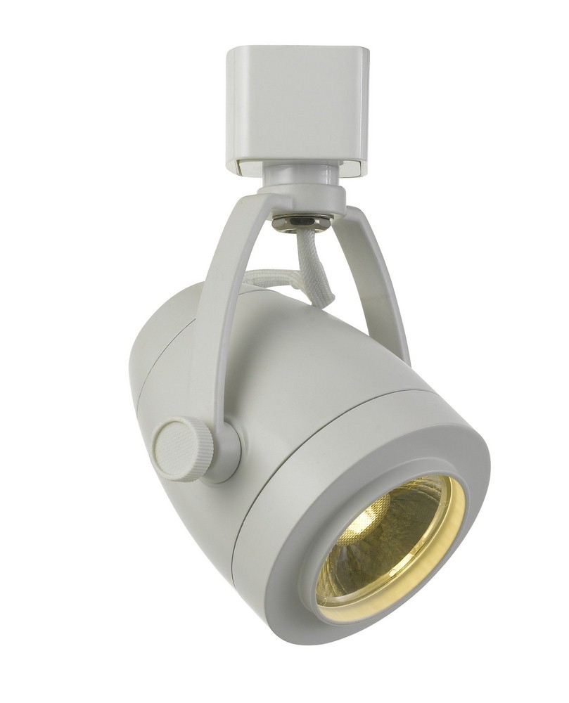Cal Lighting-HT-701-WH-12W 1 LED Track Light-4.3 Inches Wide by 5 Inches High White White Finish