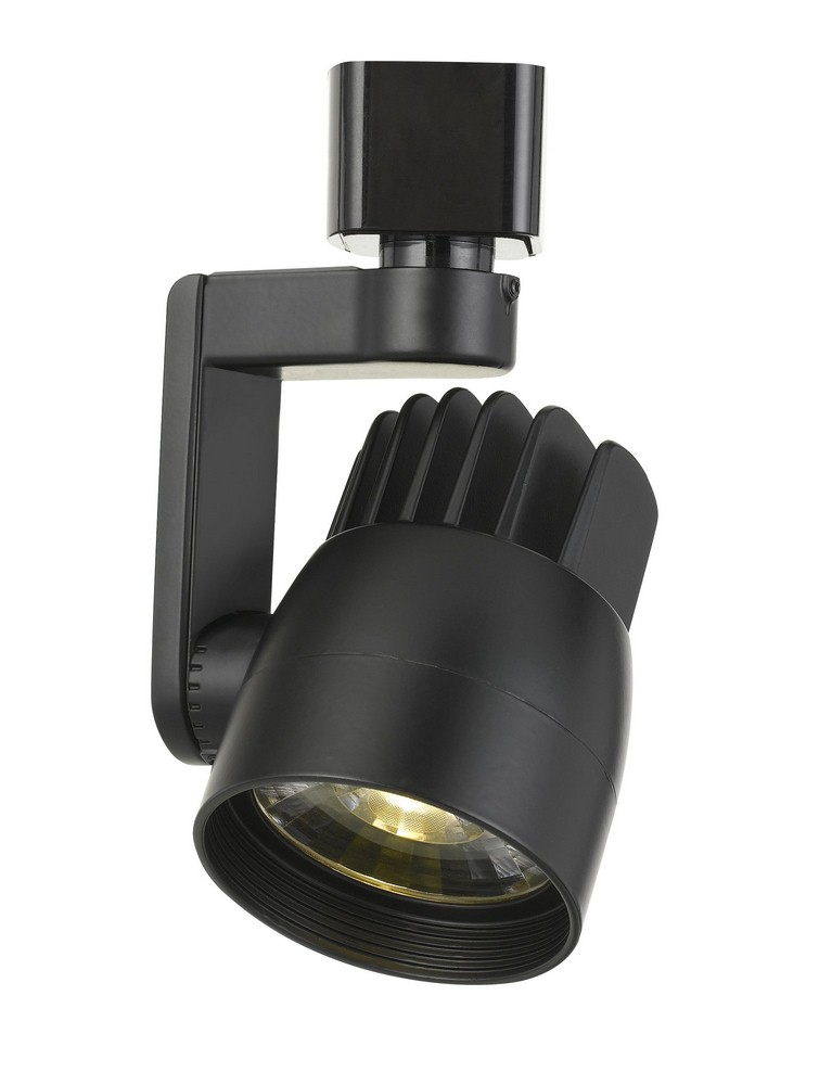 Cal Lighting-HT-806-BK-12W 1 LED Track Light-3.5 Inches Wide by 6 Inches High Black White Finish