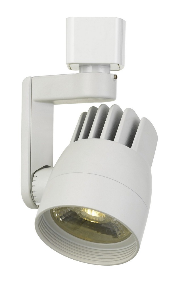 Cal Lighting-HT-806-WH-12W 1 LED Track Light-3.5 Inches Wide by 6 Inches High White White Finish