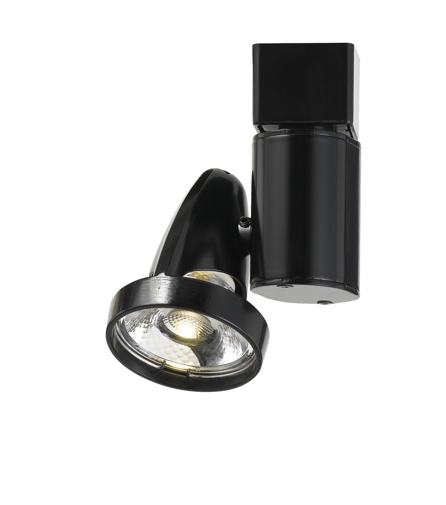 Cal Lighting-HT-808-BK-10W 1 LED Track Light-2.2 Inches Wide by 4.7 Inches High Black White Finish