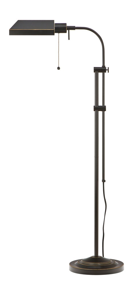 Cal Lighting-BO-117FL-DB-One Light Floor Lamp-12.6 Inches Wide by 5.8 Inches High Dark Bronze One Light Floor Lamp-12.6 Inches Wide by 5.8 Inches High