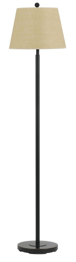 Cal Lighting-BO-2077FL-DB-Andros-One Light Floor Lamp-10 Inches Wide by 60 Inches High Dark Bronze Finish