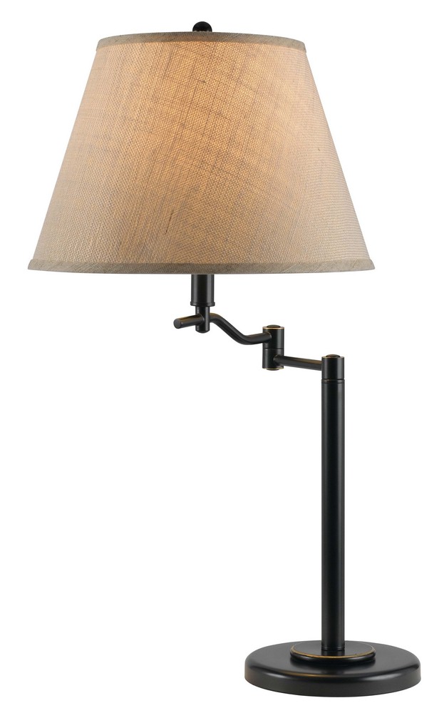 Cal Lighting-BO-2350TB-DB-Dana-One Light Table Lamp-7.5 Inches Wide by 28 Inches High Dark Bronze Finish