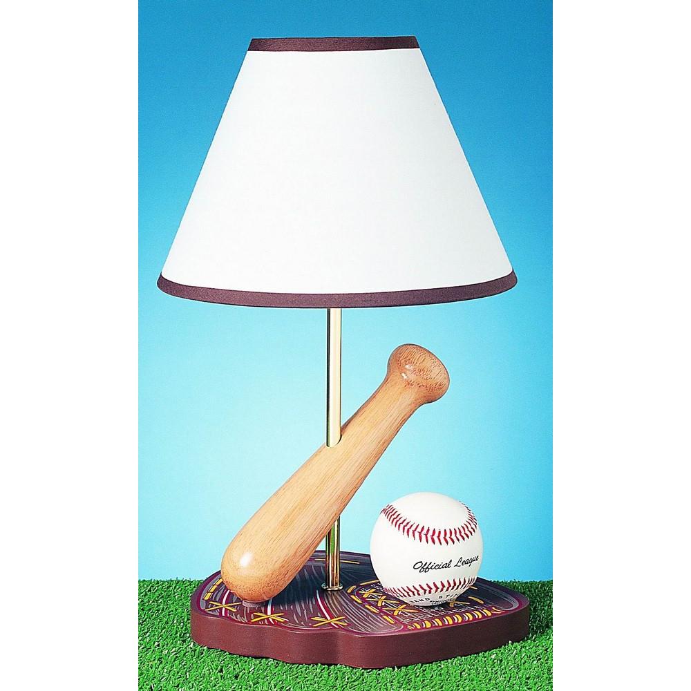 Cal Lighting Bo 374 One Light Baseball Table Lamp