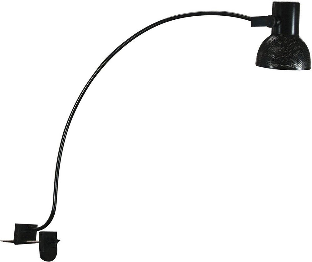 Cal Lighting-BO-6123-BK-Short Neck Display Lamp Black Finish